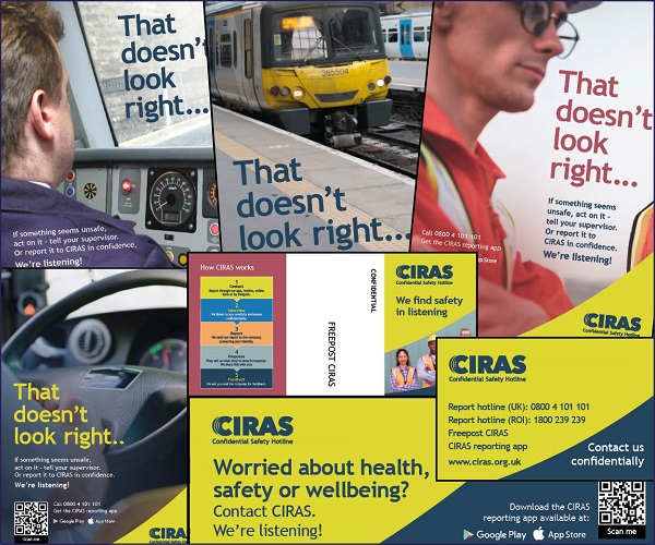 Collage of CIRAS merchandise