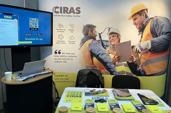 CIRAS member resources displayed at an event