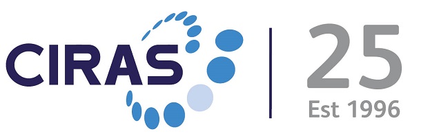 Logo for CIRAS at 25 years