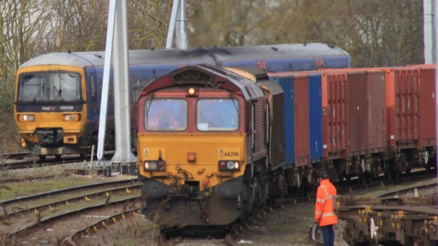 Appleford railway yard