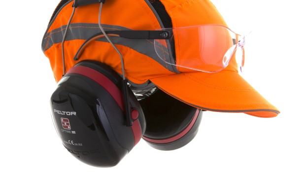 Ear and eye protection and PPE bump cap