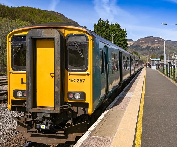 Treherbert station on the Cardiff Valley Lines