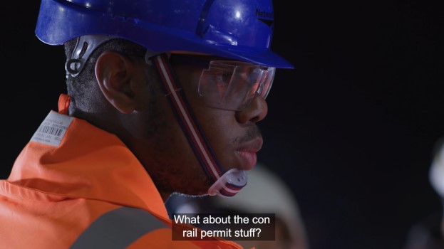 What about the con rail permit stuff - electrical safety story