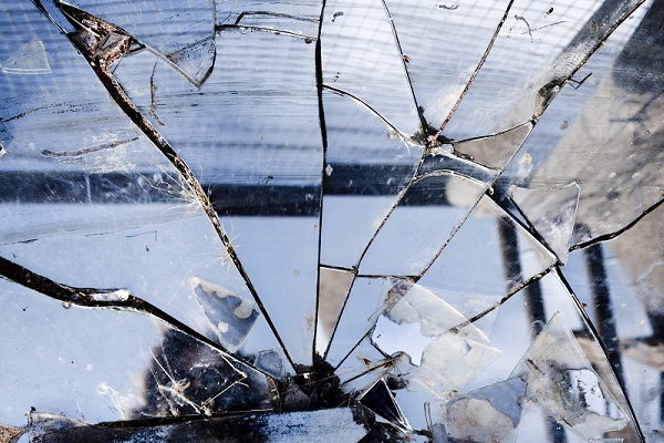 broken mirror