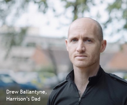 Drew Ballantyne, Harrison's father