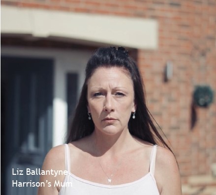 Liz Ballantyne, mother of Harrison