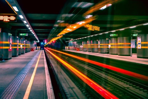 London Overground infrastructure and lights