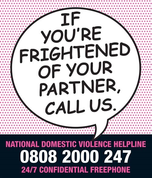 National Domestic Violence Helpline graphic 0808 2000 247