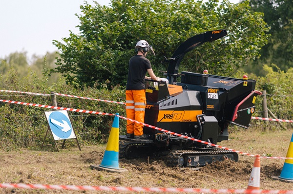 Chipper agility Environmental Forestry Ltd safety day