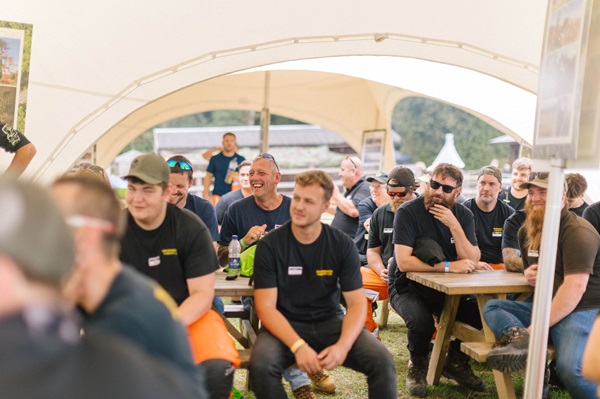 Audience at Environmental Forestry Ltd safety day