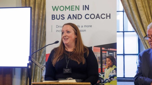 Lorna Murphy of Abellio at Women in Coach and Bus
