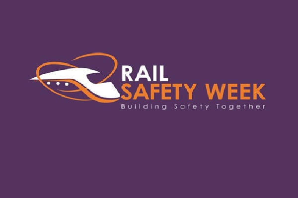 Rail Safety Week logo from Rail Forum