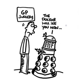 Men's Health Week dalek cartoon cropped