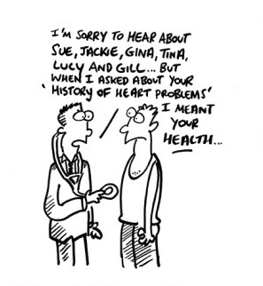 Men's Health Week heart problems cartoon cropped