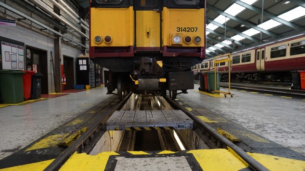 Traincare facilities at Crewe