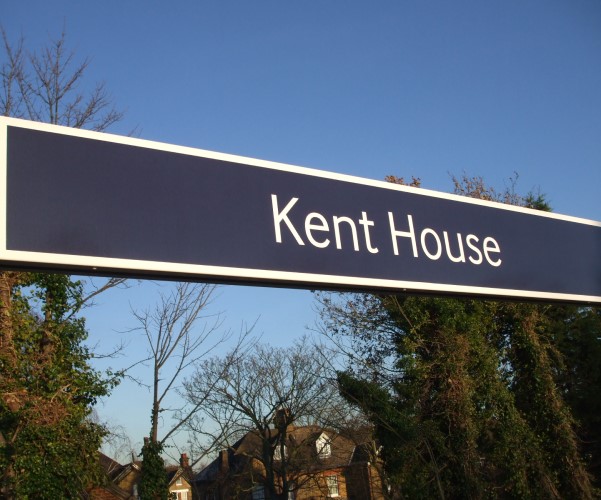 Kent House station sign