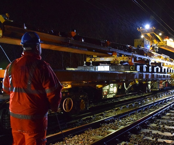 Kirow and tilting wagon Shenfield