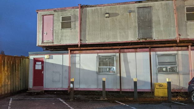 Network Rail cabin