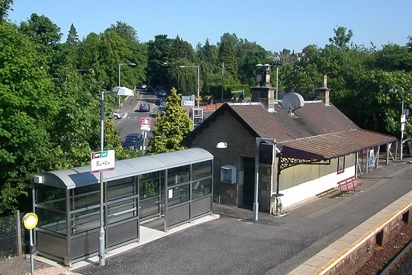 Busby Station