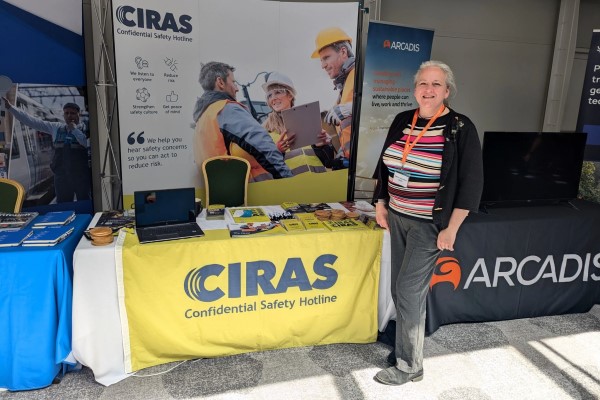 CIRAS stakeholder manager Katie Johnston at Rail Safety Week conference