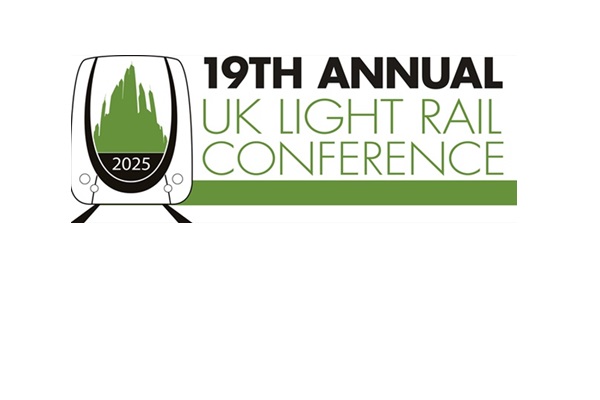 19th annual UK light rail conference 2025 graphic