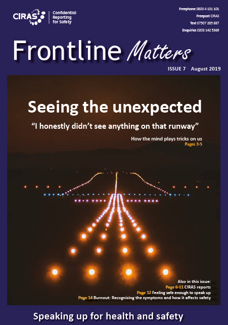 Front cover of Frontline Matters issue 7
