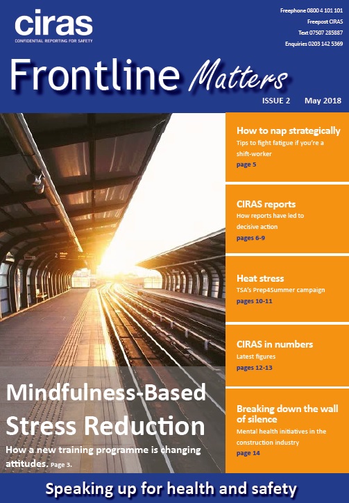 Front cover of Frontline Matters issue 2