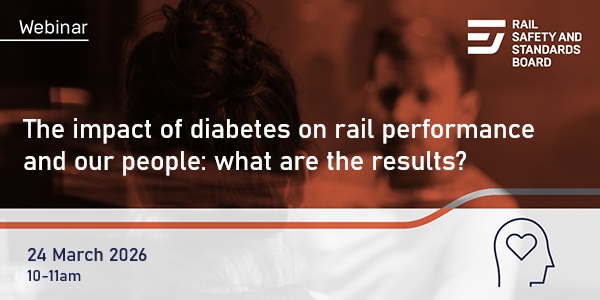 Banner of Diabetes Webinar showing two people in discussion