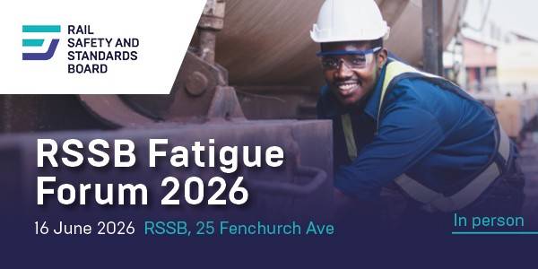 Promo image of RSSB Fatigue Forum - 16th June 2026